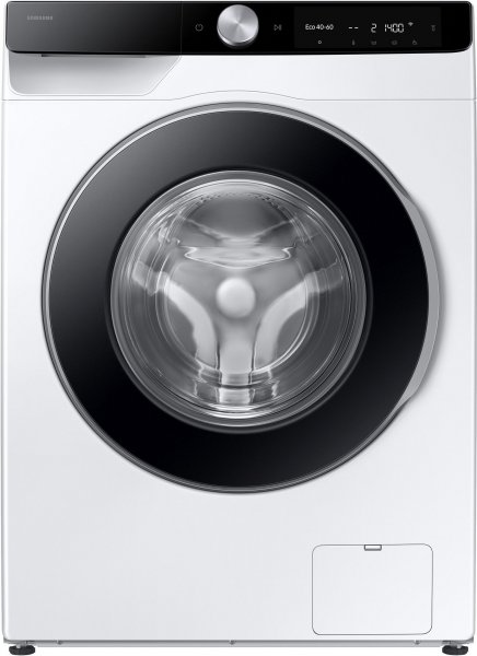 SAMSUNG Waschmaschine 9kg, EEK A WiFi, App-Steuerung, = 0,44 kWh, 50 Liter, 72 dB, Digital Inverter Motor, AI Energy Mode