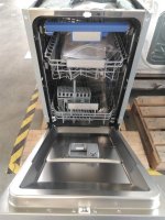 Hanseatic teilintegrierbarer Geschirrspüler HGTI4582C10T7736ES, EEK: C, Automatische Türöffnung