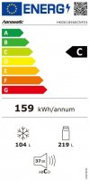 Hanseatic Kühl/Gefrierkombination HKGK18560CNFDI, EEK: C, 323 Liter, LED-Innenbeleuchtung