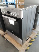 BEKO FSM67320GXS Elektroherd (EEK A, Glaskeramikkochfeld, 72 l)