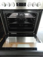 BEKO FSM67320GXS Elektroherd (EEK A, Glaskeramikkochfeld, 72 l)