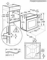 Zanker, aus dem Hause AEG, Backofen KOB20702XB, Edelstahl mit Antifingerprint