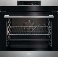 AEG BCK742080M Backofen Edelstahl, 17 Backofenfunktionen, MaxiKlasse, Kerntemperatursensor