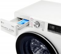 LG Waschtrockner V7WD107H2E, TurboWash® - Waschen in nur 39 Minuten, EEK: A/E, ThinQ