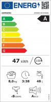 Samsung Waschvollautomat Frontlader WW8ECGC04AAE, WiFi - SmartThings App, Pflegetrommel, EEK: A