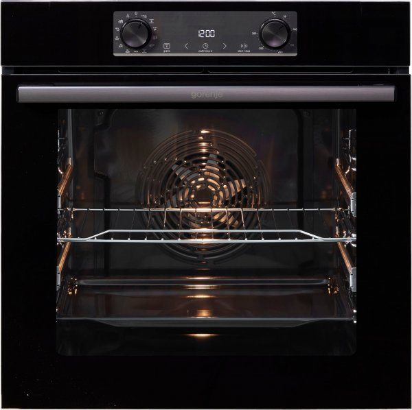 Gorenje BOS6737E09BGOT Backofen Pizzafunktion mit 300 °C – perfekt für Pizza, Focaccia und mehr!