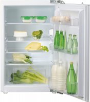 Bauknecht Einbaukühlschrank KSI 9VF2E, 126 l, EEK: E, Abtauautomatik, Festtür, Betriebsgeräusch: 35 dB, Nischenhöhe: 88 cm