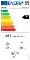 Samsung RL34C652CSA Kühl/Gefrierkombination, No Frost sowie Wifi & AI Energy Mode (SmartThings), EEK: C, Nutzinhalt: 341 Liter, No Frost – nie wieder abtauen,