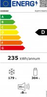 Hisense Side-by-Side RS818N4TIE, EEK: E, No Frost – nie wieder abtauen, LED-Display, Eis- und Wasserspender - kein Festwasseranschluss nötig
