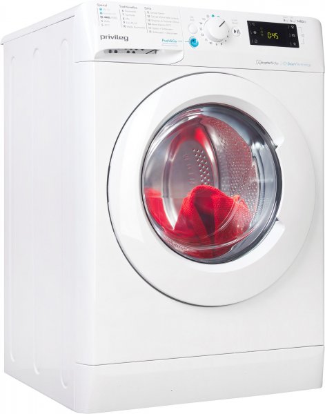 Privileg Waschtrockner PWWTV X 86H69, 8 kg, 6 kg, 1400 U/Min, EEK: A / D, Push&Go mit Steam, Ariel PODS, Schnell 45 Minuten volle Beladung
