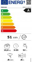 Privileg Waschmaschine PWFV X 1073 A, Dampf-Programme für Baumwolle und Hemden – glättet die Fasern, 10 kg, 76 dB(A), 1400 U/Min, EEK: A,