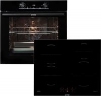 Gorenje Backofen-Set JUMP SET PYRO/I mit Induktionskochfeld, Pyrolyse: Selbstreinigung durch hohe Hitze ohne Chemie, EEK: A,