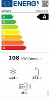 Samsung Kühl-/Gefrierkombination RB38C607AS9, EEK: A, Nutzinhalt: 273 Liter, No Frost+ – nie wieder abtauen!, Wifi & AI Energy Mode (SmartThings)