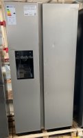 Hisense Side-by-Side RSIM535ACE, Wasser-/Eisspender, NoFrost, mit Wassertank, Made in Europe, EEK: E, Inverter Kompressor, stabil, leise und langlebig