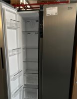 Beko Side-by-Side GNO5322XPN 8996313200, EEK: E, No Frost, 532 Liter, ProSmart Inverter