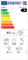 Gorenje Waschmaschine WNHAI 84 APS/DE, AquaStop, EEK: A,...