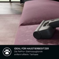 AEG CLEAN 6000 AS62A252XN Akku Staubsauger kabellos/stielstaubsauger beutellos/leise/handstaubsauger akku / 55 min Laufzeit/Hartboden / 2in1 / Tierhaare/Hund/Katze/Teppich/Auto/braun