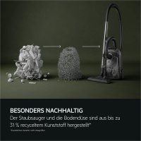 AEG AB31C1GG Bodenstaubsauger mit Staubbeutel 750 W HEPA, Trommel-Vakuum, Trocken, SET