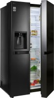 LG Side by side GSLC41EPPE, Total No Frost, LINEARCooling, Multi-Airflow, Integrierter Wassertank, EEK: E (A-G)