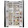 Gorenje Side by NRR 9185 EABXLWD, EEK: E (A-G), Wasserspender, NoFrostPlus - nie wieder abtauen, MultiFlow Kühlung