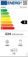 Gorenje Side by side NRR 9185 ESBXL, Wasser-/Eisspender, EEK: E (A-G), NoFrost Plus, Inverter Kompressor, MultiFlow 360°