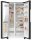 Gorenje Side by side NRR 9185 ESBXL, Wasser-/Eisspender, EEK: E (A-G), NoFrost Plus, Inverter Kompressor, MultiFlow 360°