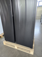 Hisense Side by side RS677N4BFD, EEK: D (A-G), Nutzinhalt gesamt: 519 l, Multi 3D Luftzirkulation, LED Display