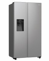 Hisense Side by side RSIM535ACE, Wasser-/Eisspender, NoFrost, mit Wassertank, Made in Europe, EEK: E (A-G), gleichmäßige Luftzufuhr, Luftverteilung und Kühlung im gesamten Kühlschrankinnenraum Dank MultiFlow 360°
