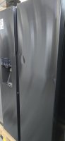 Hisense Side by side RSIM535AFE, Wasser-/Eisspender, NoFrost, mit Wassertank, Made in Europe, EEK: E (A-G), gleichmäßige Luftzufuhr, Luftverteilung und Kühlung im gesamten Kühlschrankinnenraum Dank MultiFlow 360°