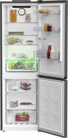 Beko Kühl/Gefrierkombination B5RCNA366HG, EEK: C, Nutzinhalt: 316 Liter, No Frost – nie wieder abtauen!, AeroFlow