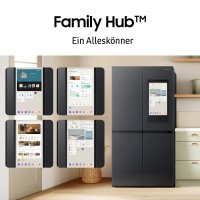 Samsung Side by side French Door RF65DG9H0EB1EF, EEK: E, Rauminhalt gesamt: 636 Liter, AIFood Manager, No Frost+ - Nie wiederabtauen