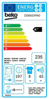 Beko b300 DS 8433 PA 0 Wärmepumpentrockner...