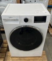 Beko B5WFU58418W bPRO 500 freistehende Waschmaschine, Waschvollautomat, 8 kg, AquaTech, Schleuderwahl, 1400 U/min, Bluetooth, Dampffunktion, Hygiene+ allergikergeeignet, Weiß [Energieklasse A]