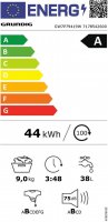Grundig GR7700 GW7P79419W Stand-Waschmaschine-Frontlader...