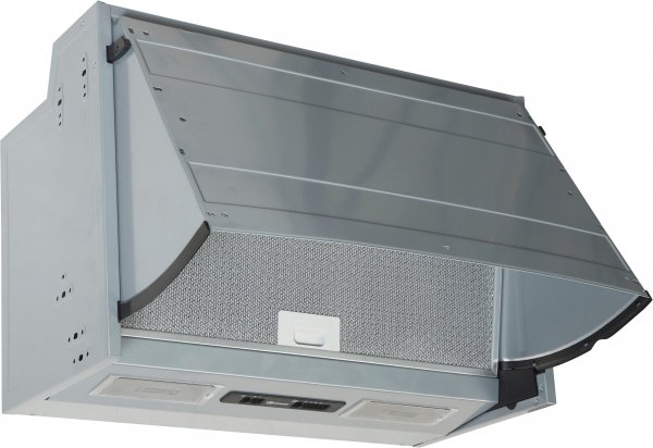 Bauknecht Zwischenbauhaube DE 5360 SG/1, 60 cm, EEK: D, 3 Gebläsestufen, LED Beleuchtung, Schiebeschalter