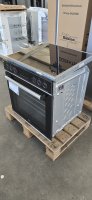 BEKO Herdset mit Elektro-Kochfeld, 3d-Funktion, SteamAddm 2-fach Teleskopauszug, Restwärmeanzeige