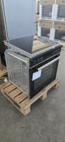BEKO Herdset mit Elektro-Kochfeld, 3d-Funktion, SteamAddm 2-fach Teleskopauszug, Restwärmeanzeige
