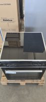 BEKO Herdset mit Elektro-Kochfeld, 3d-Funktion, SteamAddm 2-fach Teleskopauszug, Restwärmeanzeige