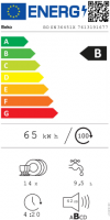 BEKO BDSN36451X Geschirrspüler (teilintegrierbar, 598 mm breit, 42 dB (A), EEK: B) SelfDry