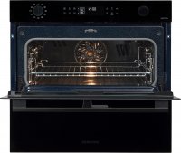 Samsung Einbaubackofen Serie 4 NV7B45502AK/U1, Dual Cook Flex, Pyrolyse-Selbstreinigung, EEK: A+
