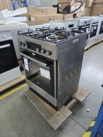 AMICA Gas-Standherd SHEG 914 121 E, Steam Clean, Teleskopauszug nachrüstbar, EEK: A