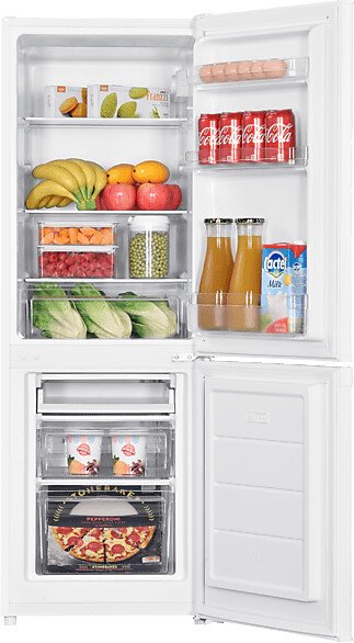 OK. OFK 411 C W Kühlgefrierkombination (C, 173 l, 1422 mm hoch, Weiß)
