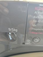 LG V5WD95SLIMB Serie 5 Waschtrockner (9 kg / 5 kg, 1200 U/Min.)