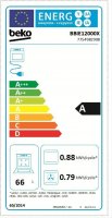 Beko BBIE12000X Backofen, 66 Liter Volumen, EEK: A, EEK A...