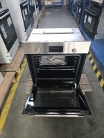 Bosch HBF133BR0 Backofen, 66 Liter Volumen, EEK: A, EEK A (A+++ bis D), 5 Beheizungsarten, Silberfarben