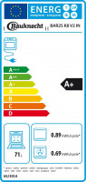 Bauknecht Einbaubackofen BAR2S K8 V2 IN, Dampffunktion,...