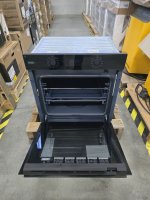 Bauknecht Einbaubackofen BBA2S85HU1K, Gentle Steam,, Inkl. Teleskopauszug, EEK: A+, Power Heißluft, Maxi Cooking