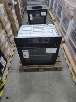 Gorenje Black Pacific BOS6737E13BGOT Backofen, EEK: A, Schwarz, Pizzafunktion mit 300 °C, AirFry-Funktion