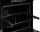 Gorenje Black Pacific BOS6737E13BGOT Backofen, EEK: A, Schwarz, Pizzafunktion mit 300 °C, AirFry-Funktion