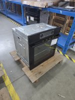 Gorenje Black Pacific BOS6737E13BGOT Backofen, EEK: A, Schwarz, Pizzafunktion mit 300 °C, AirFry-Funktion